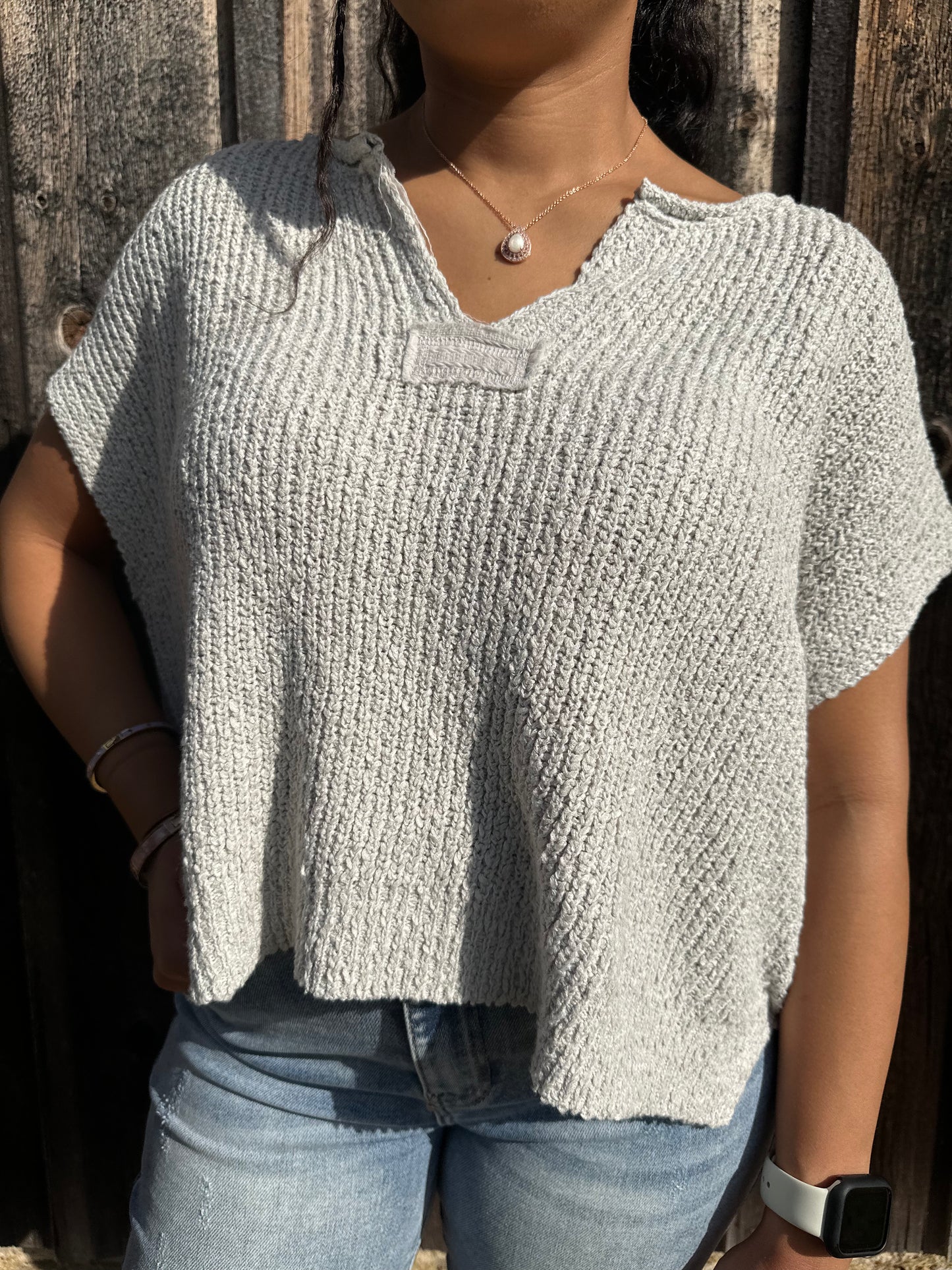 Into The Fall Sweater Top | Bone