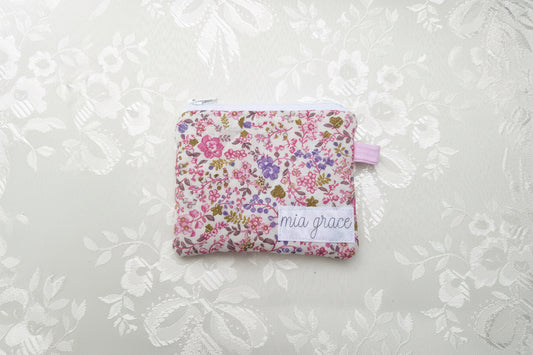 Blushing Pink Keychain Wallet