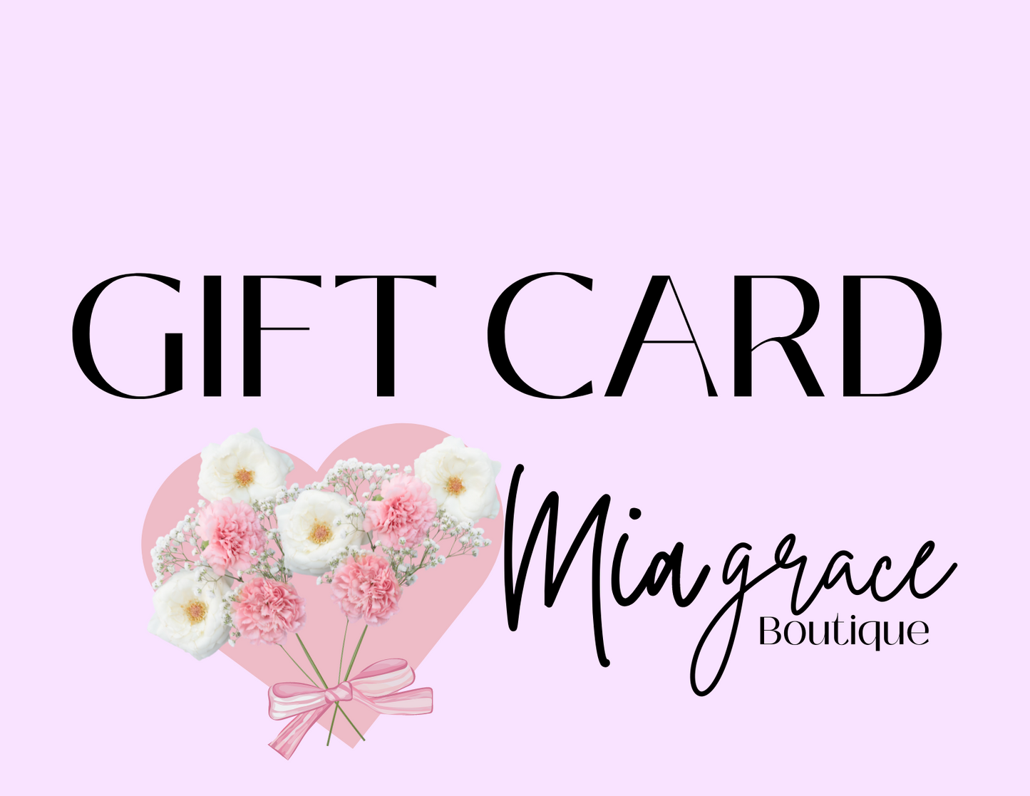 Mia Grace Boutique Gift Card