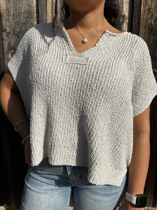 Into The Fall Sweater Top |  Bone